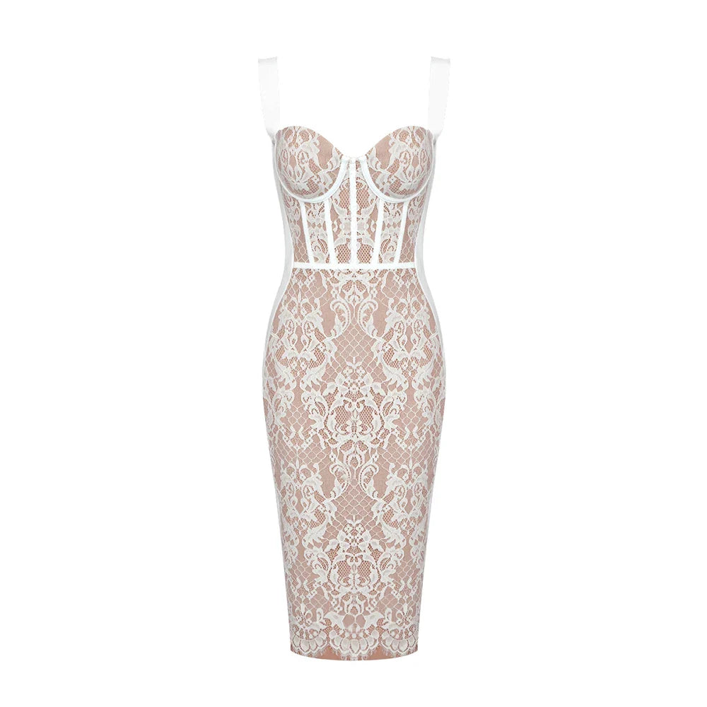 Being Around You Midi Dress