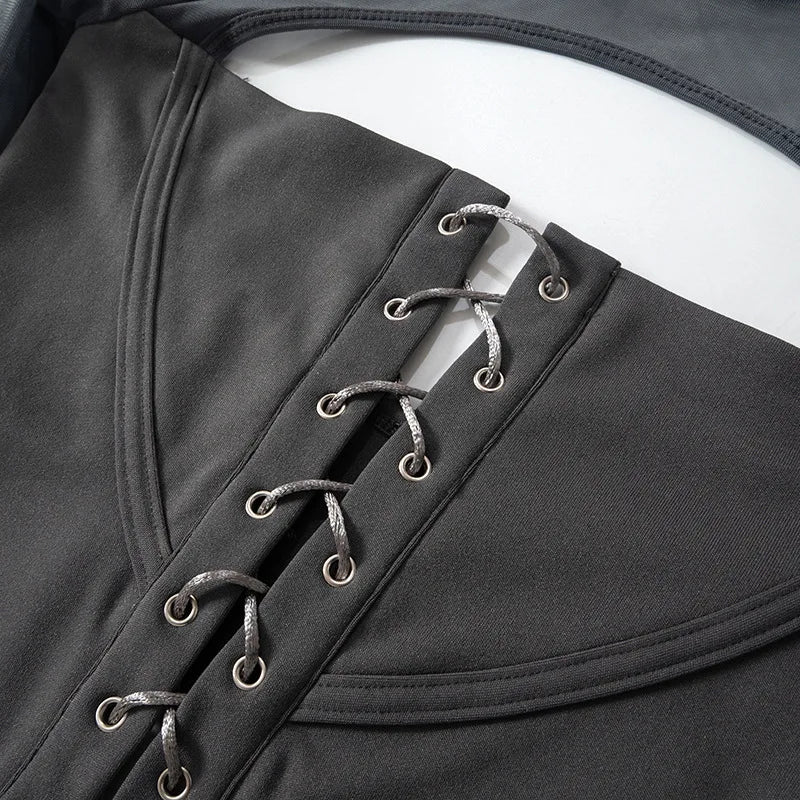 Everything Tumbling Down Crop Top