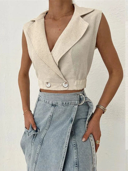 Wild Fern Crop Top