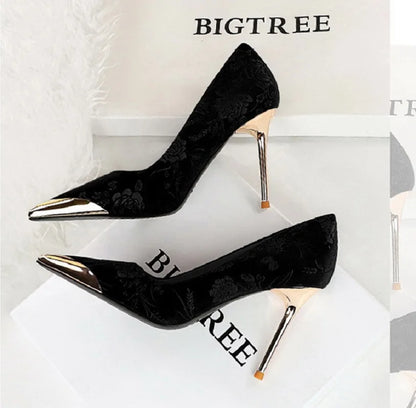 Glittering Gaze Stiletto Heels