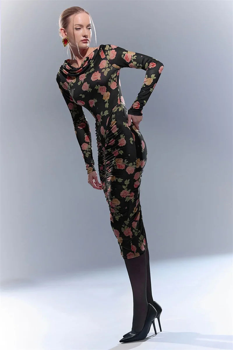Wildly Addictive Midi Dress