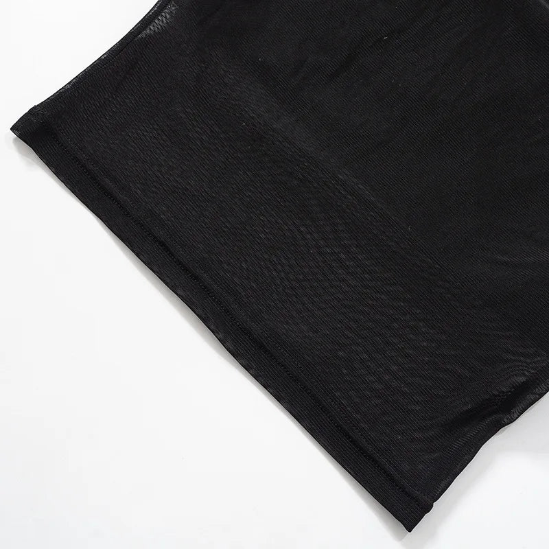 No Brakes Needed Bandeau Crop Top