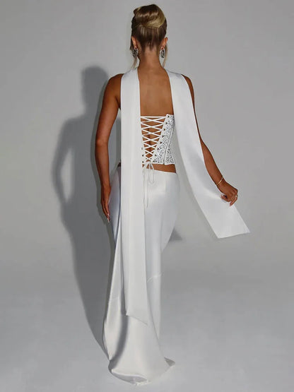 Glow And Flow Skirt Set