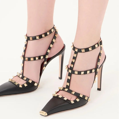 Square Headed Top Rivet Pump Shoes