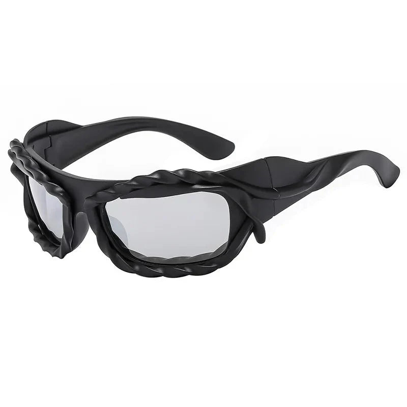Tear Myself Apart Rectangular Sunglasses