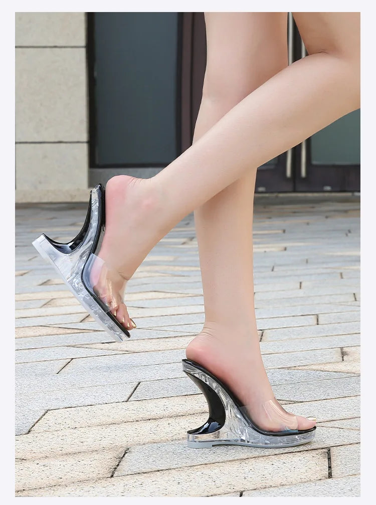 Not Your Princess Pump Sandals