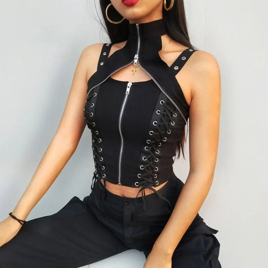 Chain Me Free Crop Top