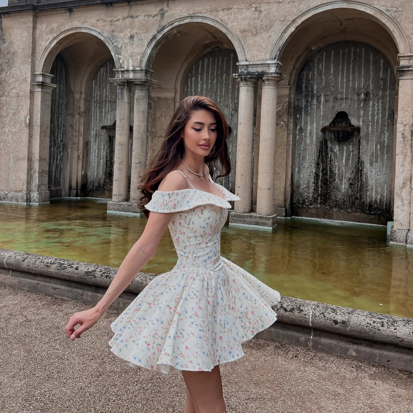 In His Warm Embrace Mini Dress