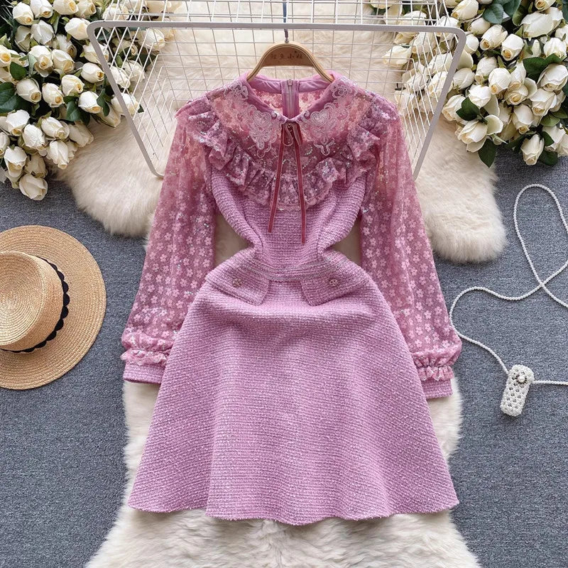 Hiding Your Heart Mini Dress
