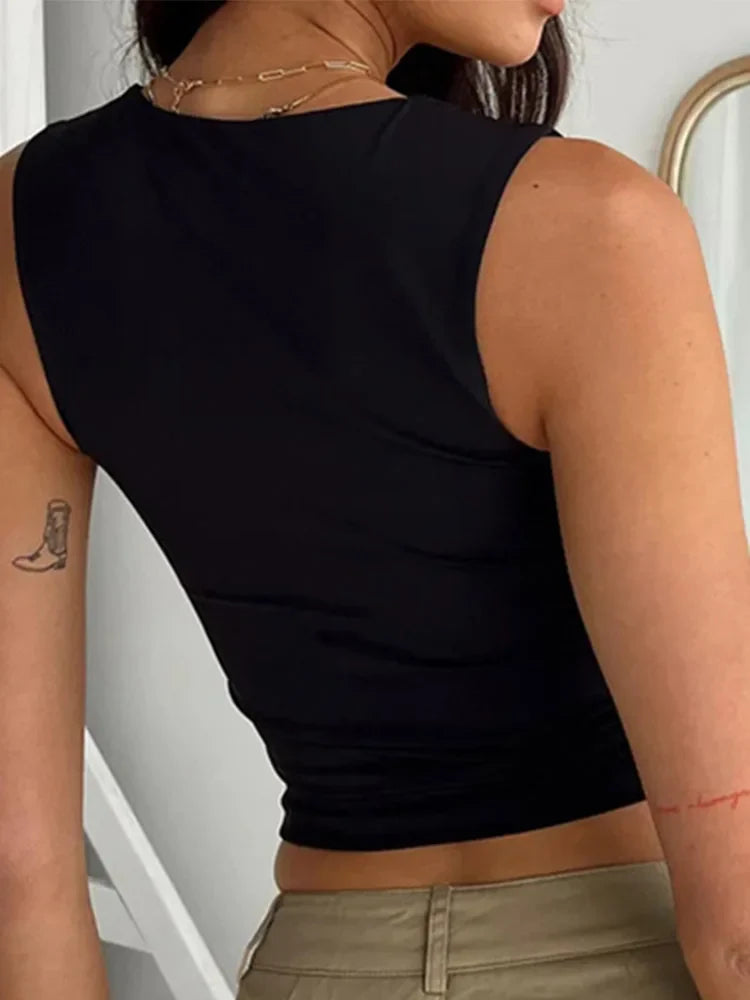 High On Radar Crop Tank Top