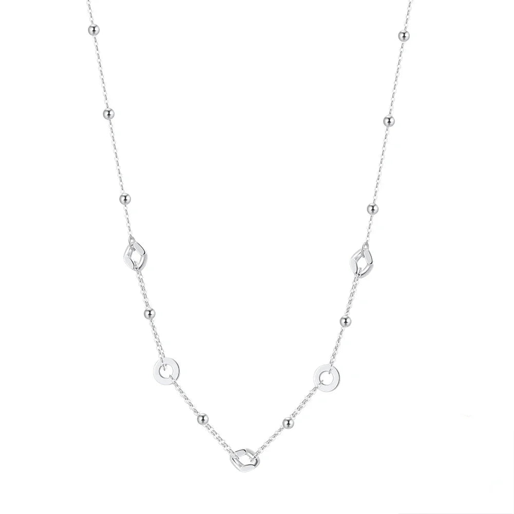 Glitch In Time Station Necklace