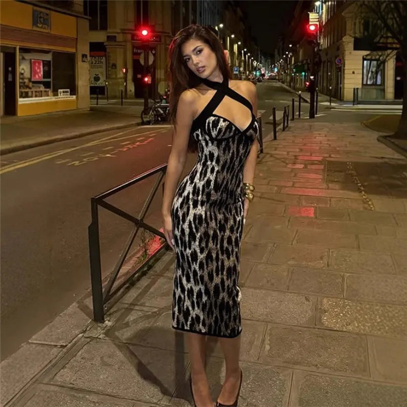 Forbidden Dominance Midi Dress
