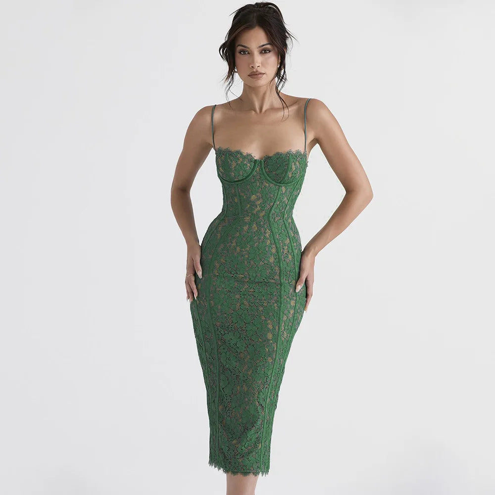 Leading To Bad Dreams Midi Dress