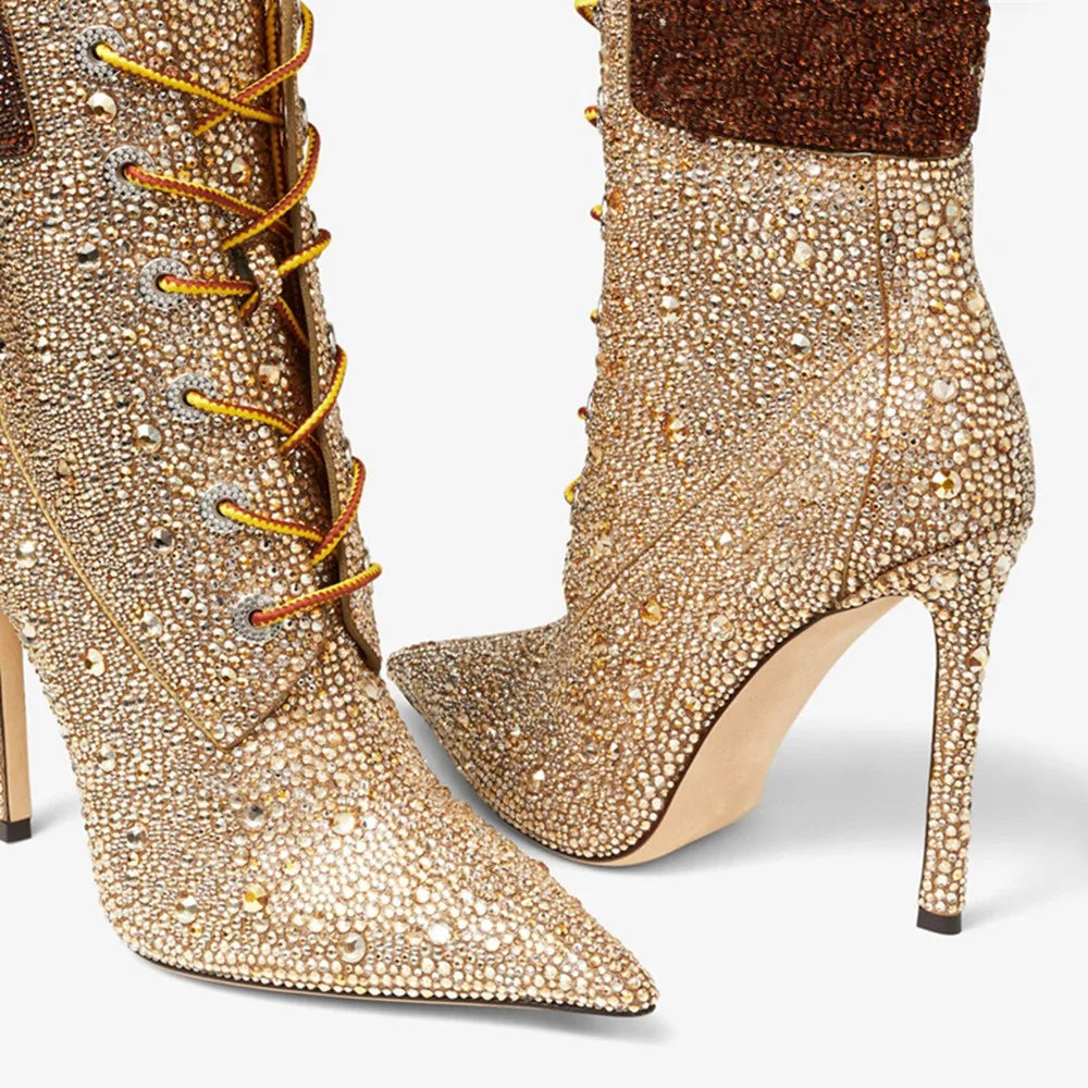 You Spark My Heart Ankle Boots