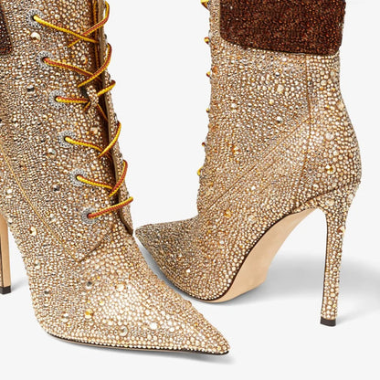 You Spark My Heart Ankle Boots
