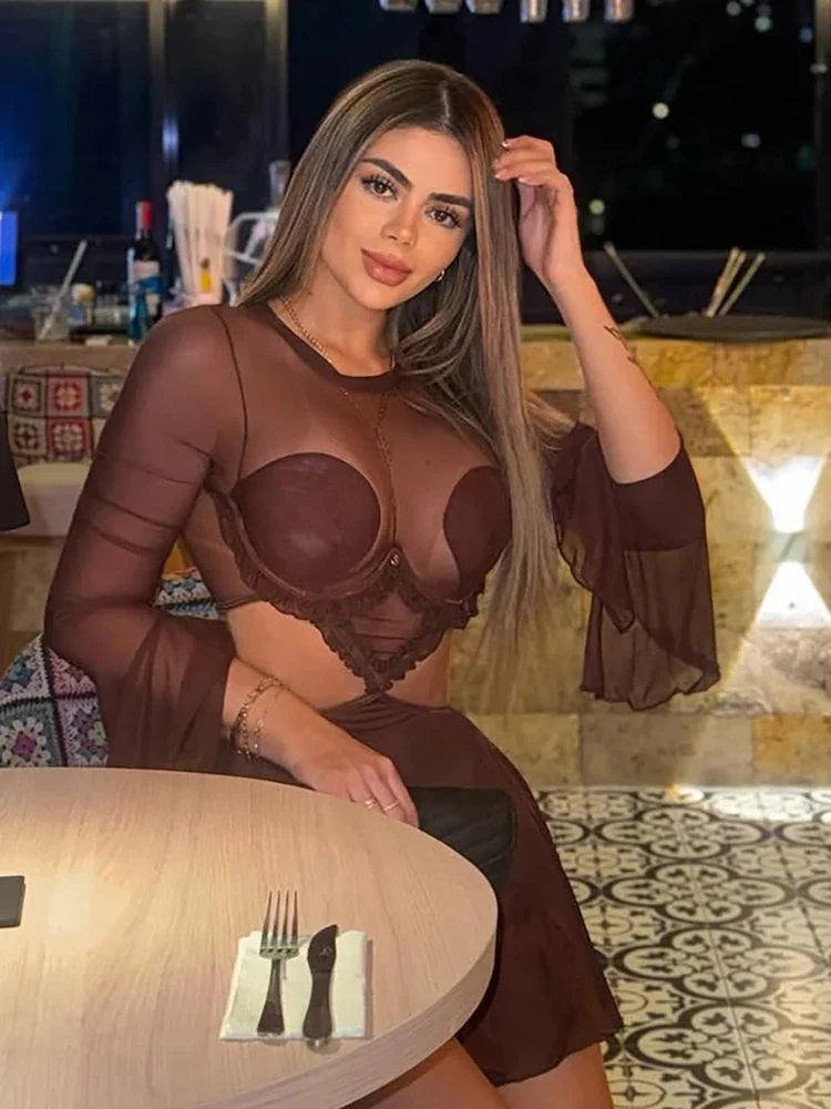 Dream Mirage Mini Dress