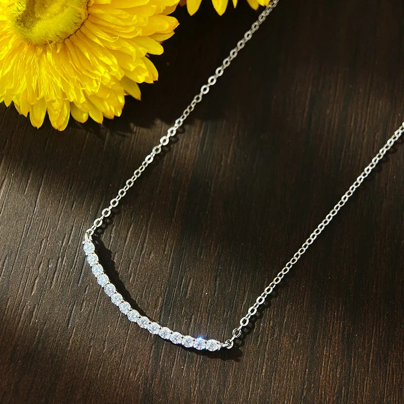 Roses In A Glass Necklace