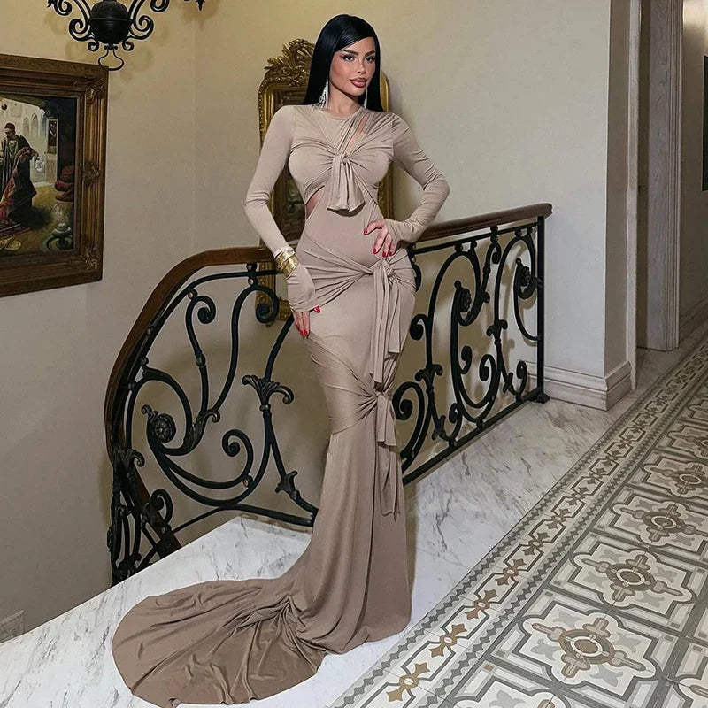 Clouded Up My Mind Long Dress
