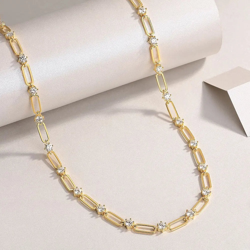 Hidden Power Found Tennis Necklace