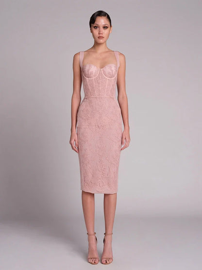 Being Around You Midi Dress
