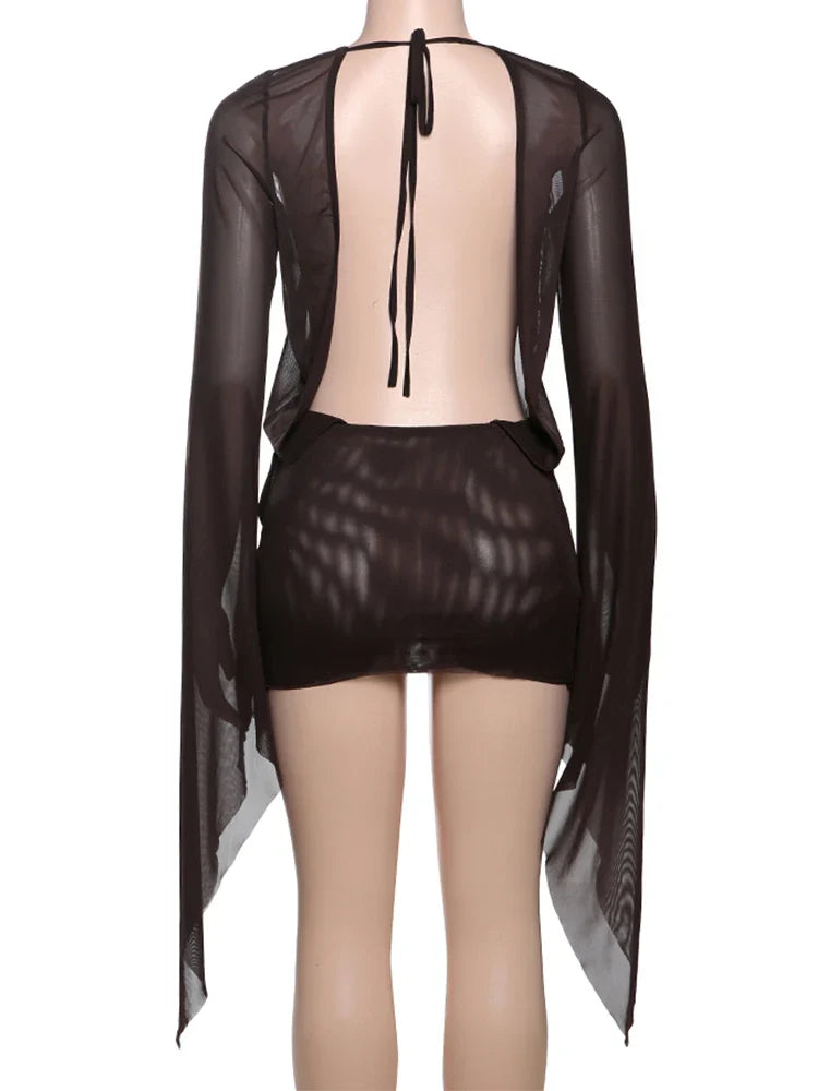 Seduce The Moon Mini Dress