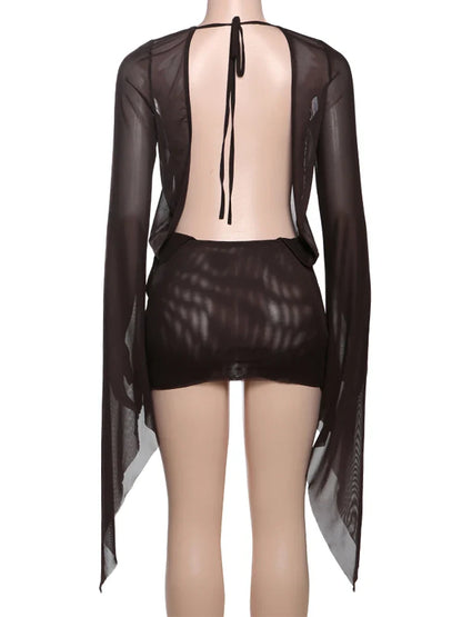 Seduce The Moon Mini Dress