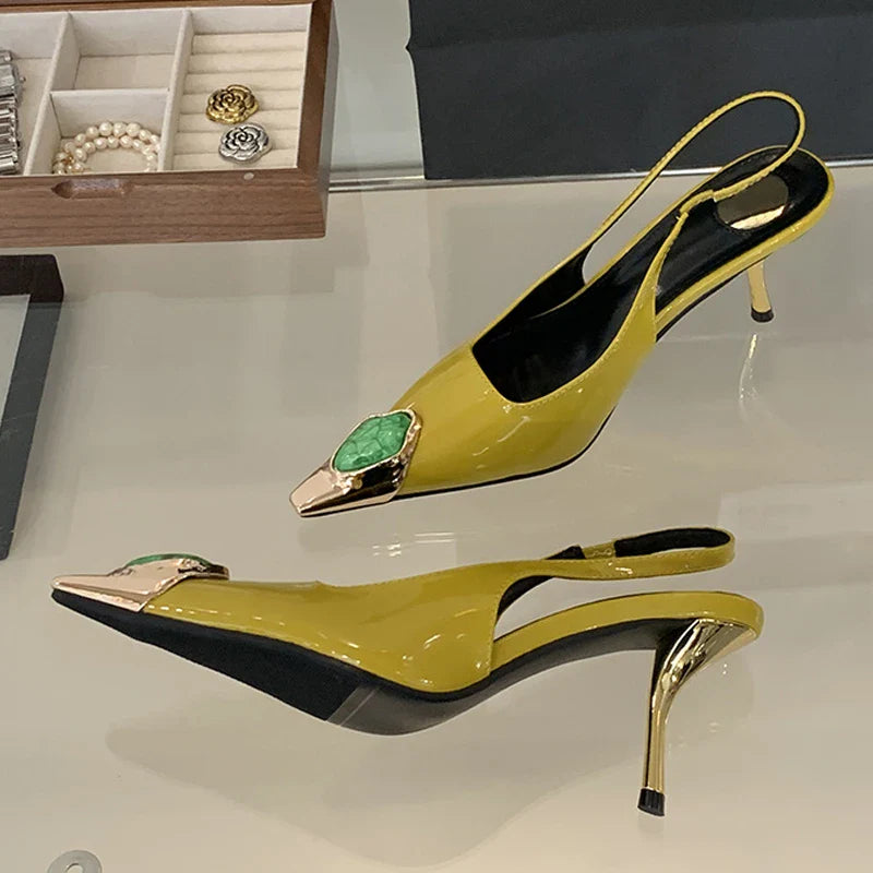 Teddy Tantrum Slingback Shoes