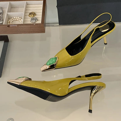 Teddy Tantrum Slingback Shoes
