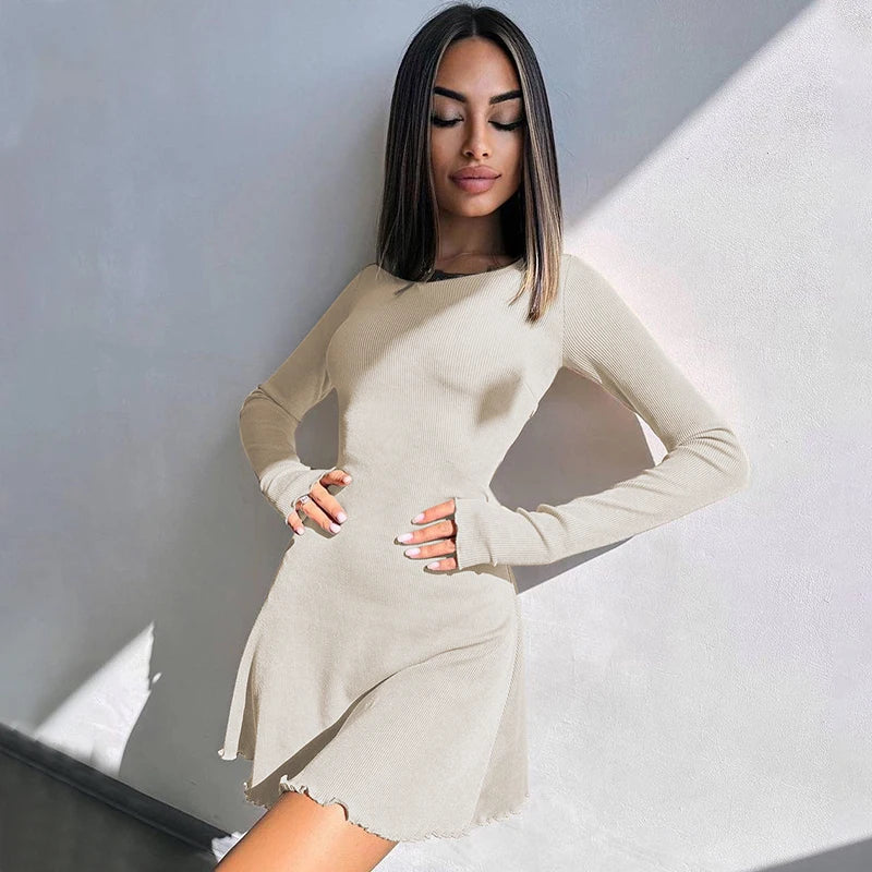 Another False Alarm Mini Dress