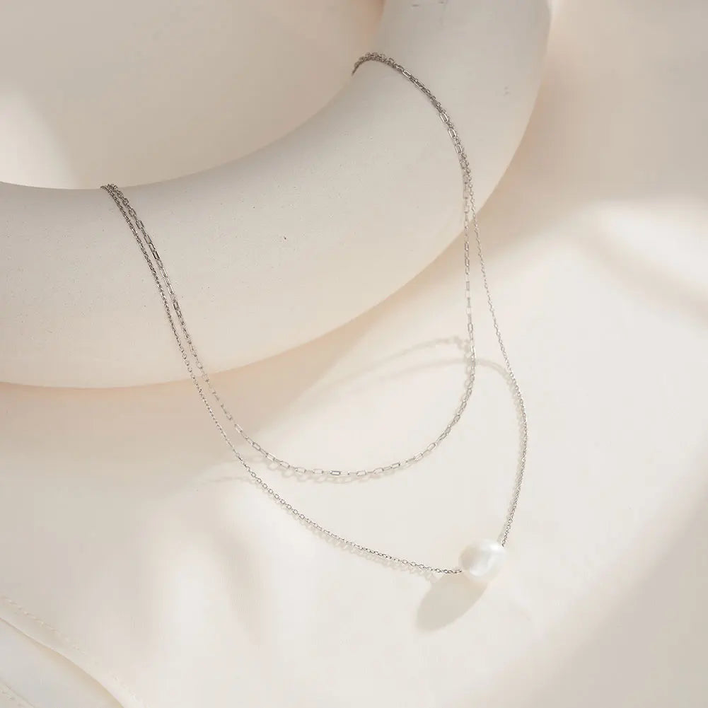 Fixing My Love Layered Pendant Necklace