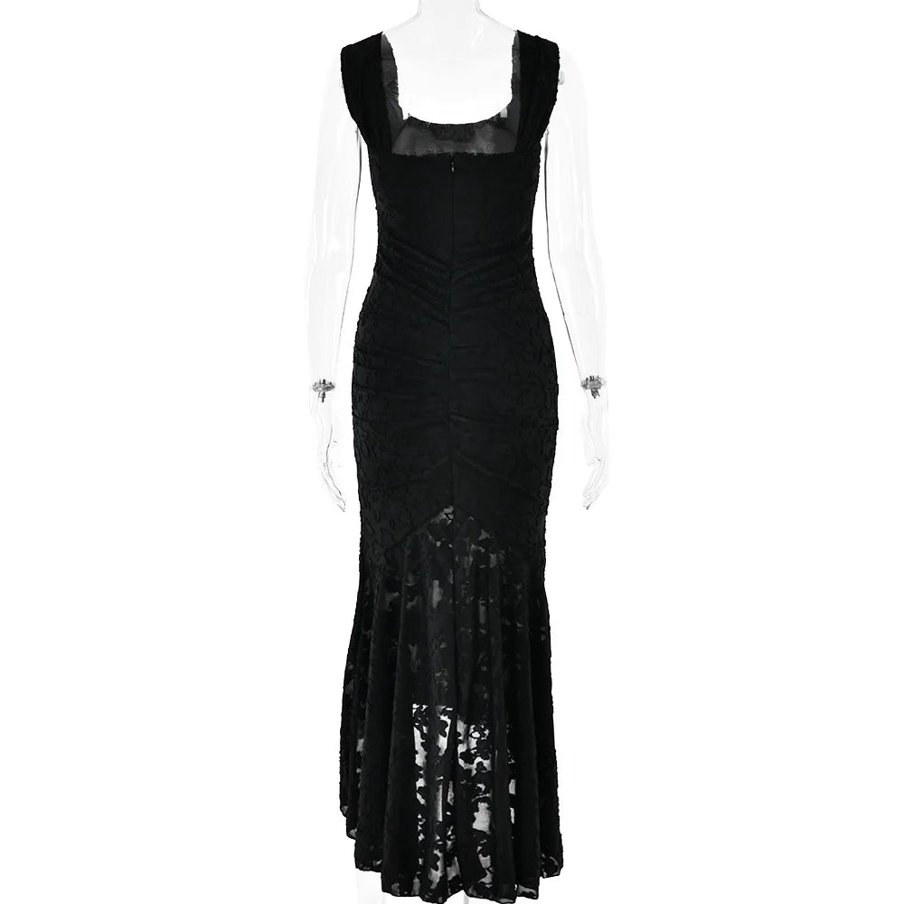 Vaguely Heard You Whisper Maxi Dress