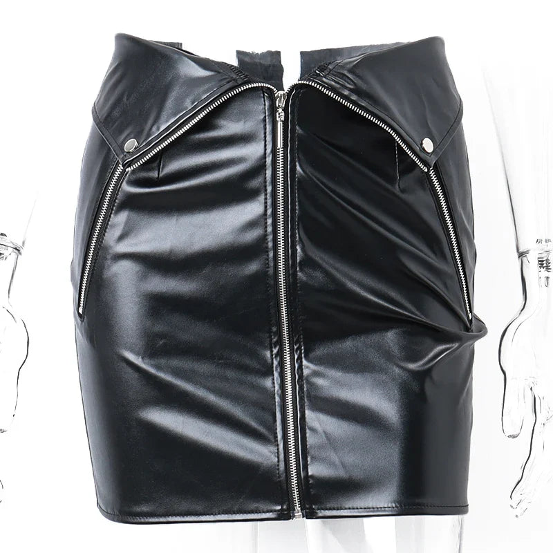 Flaming Doubt Mini Skirt