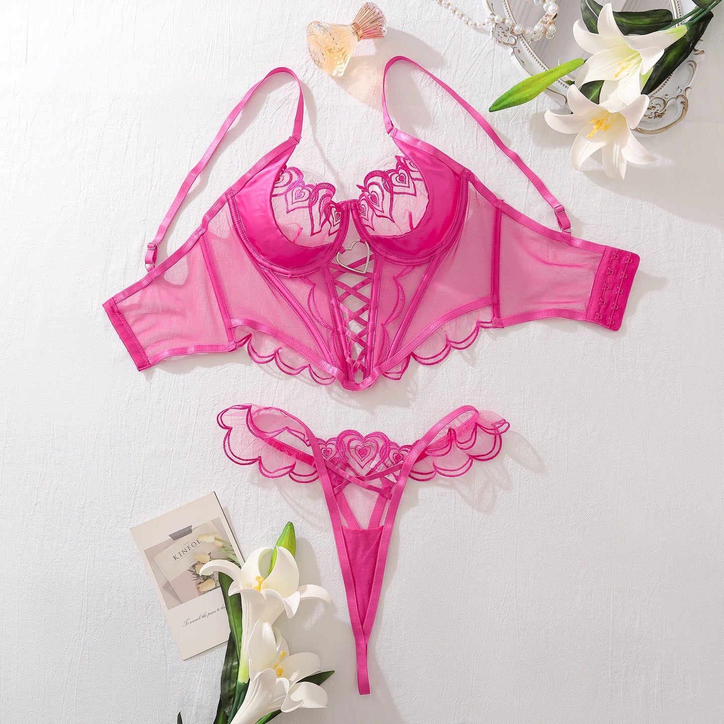 Polaroid Pink Lingerie