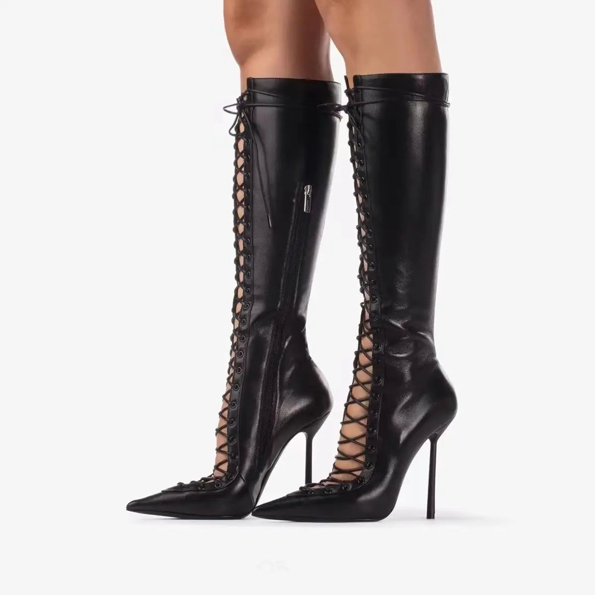 Whiskey And Ribbons Knee High Boots