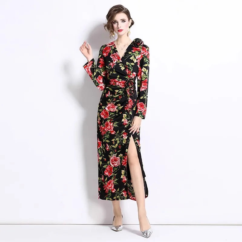 Nightingale Whisper Midi Dress
