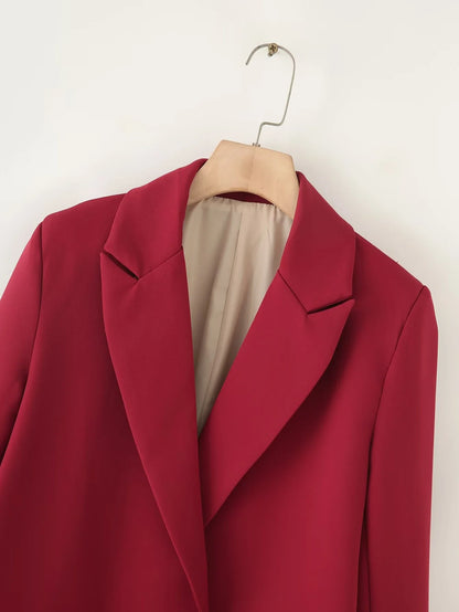Dive Into The Deep End Blazer Coat