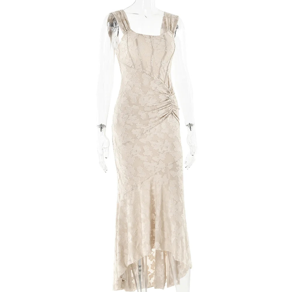 Vaguely Heard You Whisper Maxi Dress