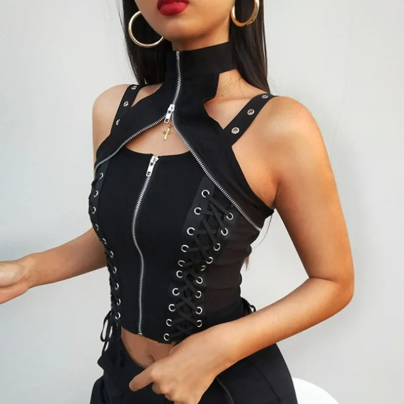Chain Me Free Crop Top