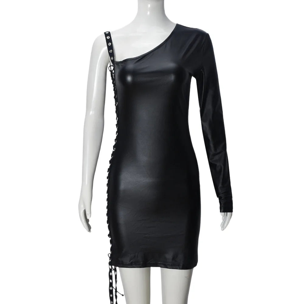 Last Call For Your Soul Mini Dress