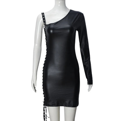 Last Call For Your Soul Mini Dress