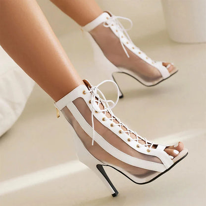 Lies Were Words Ankle Boots