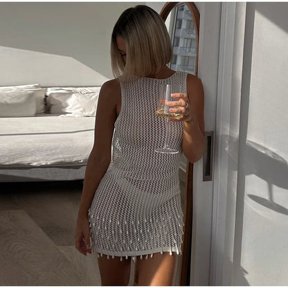 Turn Like The Sea Mini Dress