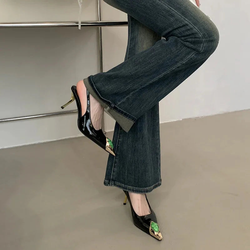 Teddy Tantrum Slingback Shoes