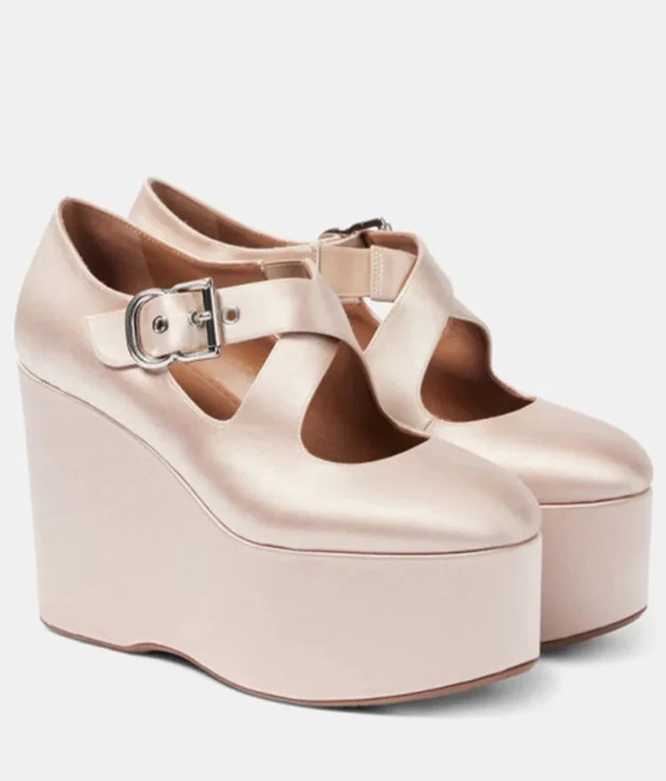 Forgotten Cake Wedges Shoes