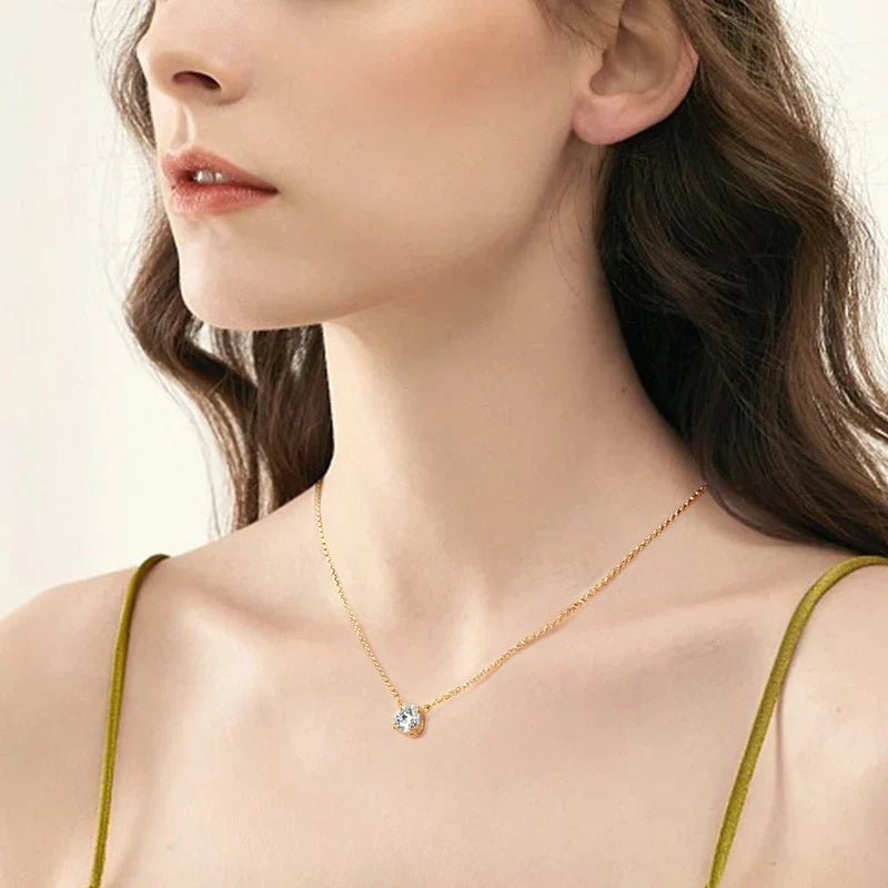 Love Me Loud Solitaire Necklace
