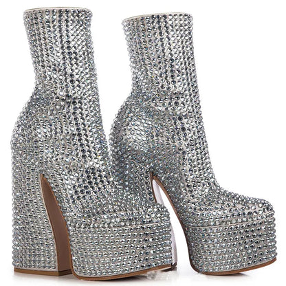 Spotlight Strike Mid-Calf Boots