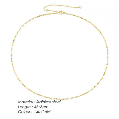 Living In The Tears Chain Necklace