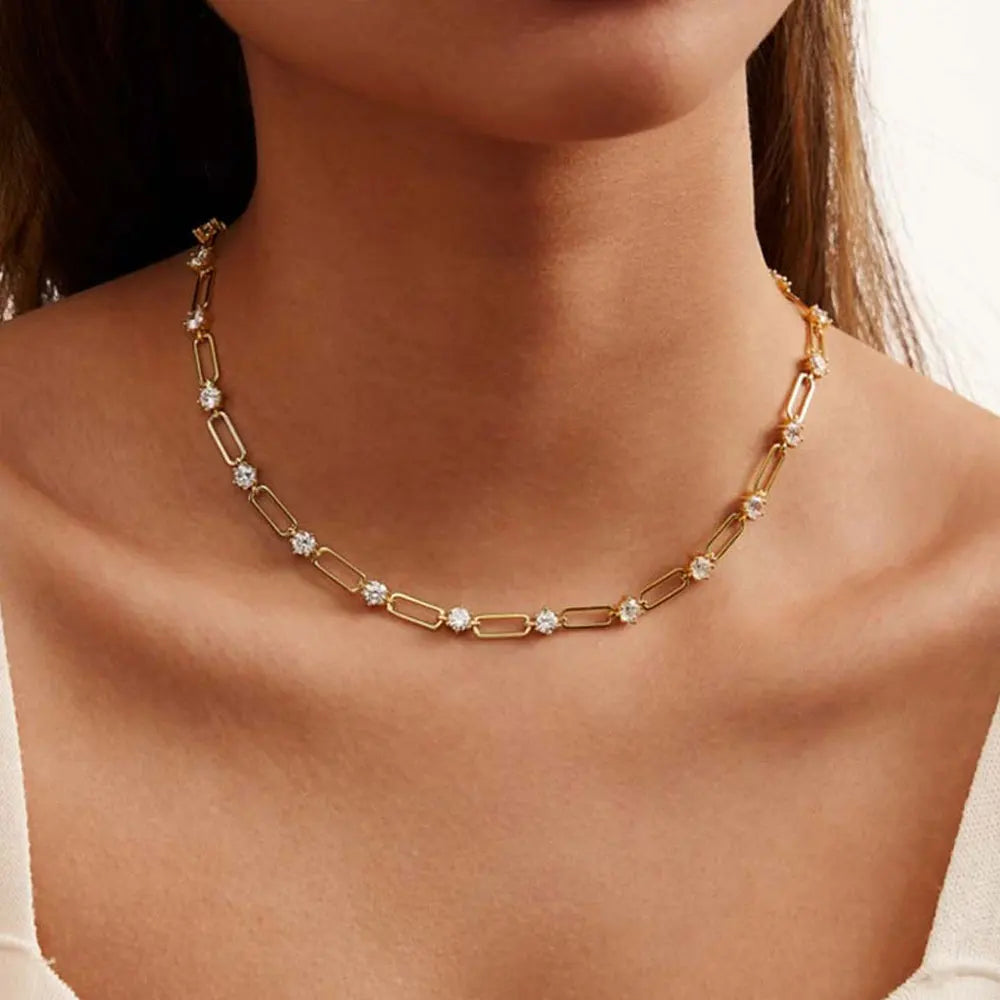 Hidden Power Found Tennis Necklace