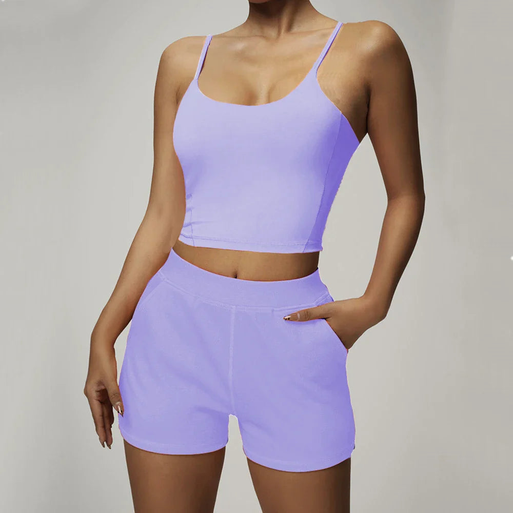 Blowin' In The Wind Shorts Set
