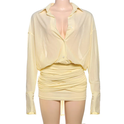 Flowy Sheer Mini Dress